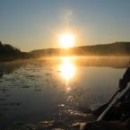   <br>Canoeing in Manitoba
